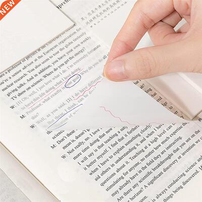Transparent Sticky Note Pads Waterproof Self-Adhesive Memo N