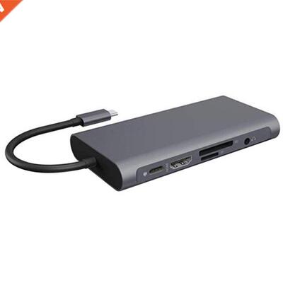 Type-C Dockng Staton USB C to 4K HD VGA RJ45 Ggabt Ether