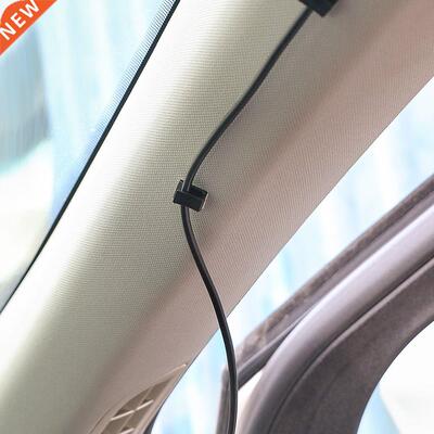 40Pcs Interior Accessories Car Vehicle Data Cord Cable Tie M