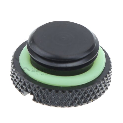 Black G1/4 Thread Low Profile Plug for PC Water Cooling Radi