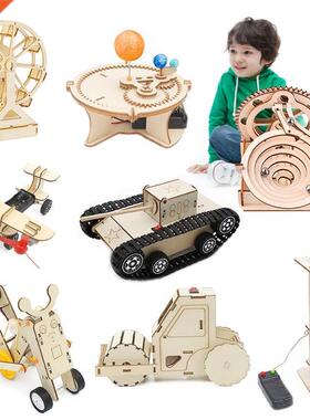 Assembly Model Building Toys for Kids 3D Wooden Puzzle Mecha