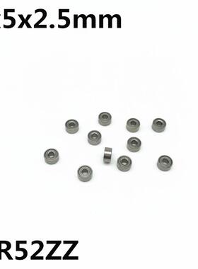 50Pcs MR52ZZ L-520ZZ 2x5x2.5 mm Deep Groove Bll Bering Min