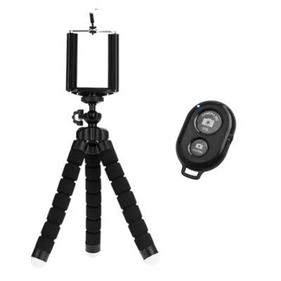 Tripod With Bluetooth Remote Shutter IPhone Mini Elastic Sp
