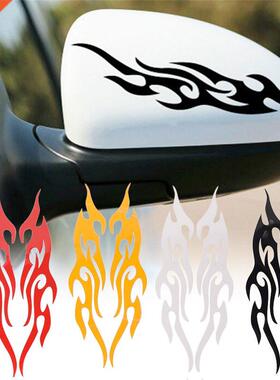 1pc Vinyl Covers Auto Flame Fire Sticker Car-styling Univers