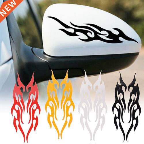 1pc Vinyl Covers Auto Flame Fire Sticker Car-styling Univers