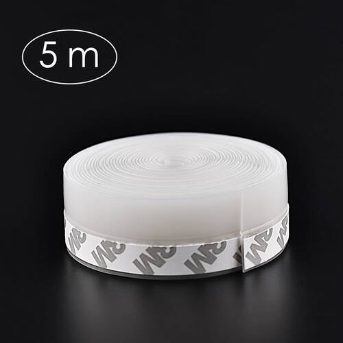 5M Self Adhesive Door Seal Strip Weather Strip Silicone Soun