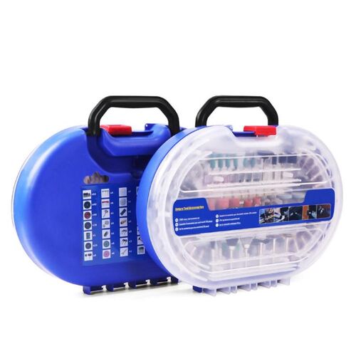 276pcs Grinding Head Sandpaper Rings Rotary Tool Bits Set Gr