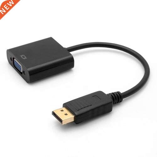 1080P HDMI-compatible DP to VGA Adapter Digital to Analog Co
