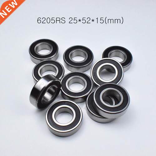 1pcs 6205RS 25*52*15(mm) free shipping chrome steel rubber