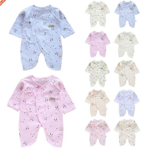 Baby Boy Girl Clothes 100% Cotton Infant Body Short Sleeve C