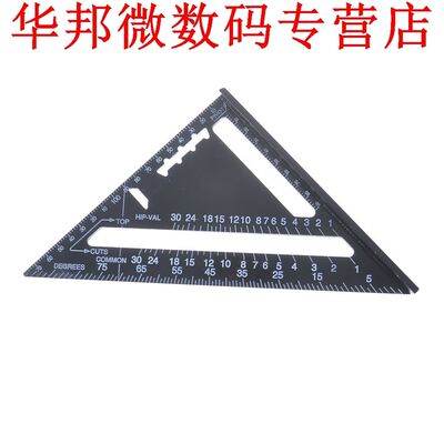 Aluminun Legering Driehoek Heerser Hoek Heerser 90 graden Gr