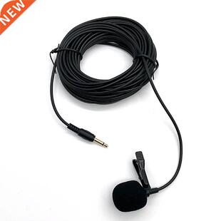 10m Extended Cable Lavalier Microphone Outdoor Live broadcas