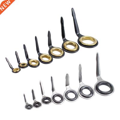 14 Piece Single Leg Fishing Rod Ring Eye Guide Set Rod Repai
