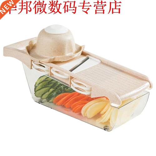 Vegetble Fruit Cutter with Steel Blde Mndoline Slicer Pot