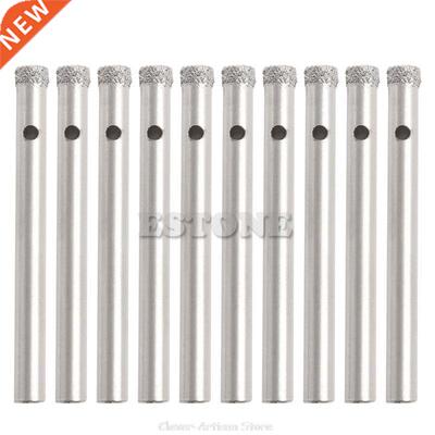 10Pcs 5mm Noyau de Damant Coated Forets Sce Carreaux verre