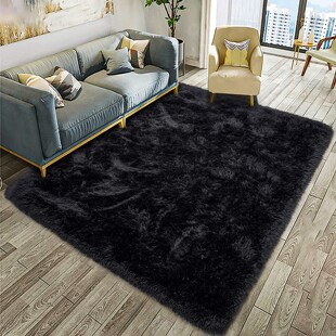 Fluffy Soft Kids Room Carpet Anti-Skid Large Fuzzy Shag Fur