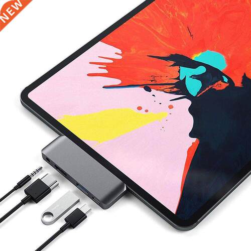 Type-C Charging Docking Station USB-C to 3.5mm HDMI Audio Co
