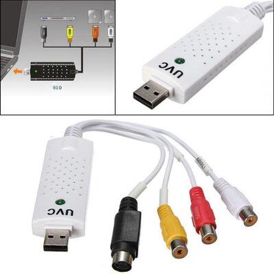 USB2.0 Card Capture Video Converter VHS to DVD for Win7 / 8