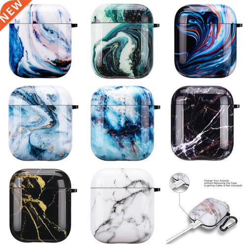 Earphone Case For AirPods Pro 2 1 Cases Colorful Marble Cut