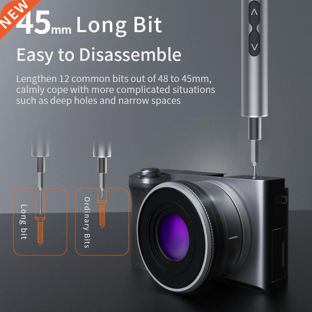 Professional Rechargeable Screwdriver Set Host/62pcs/120pcs