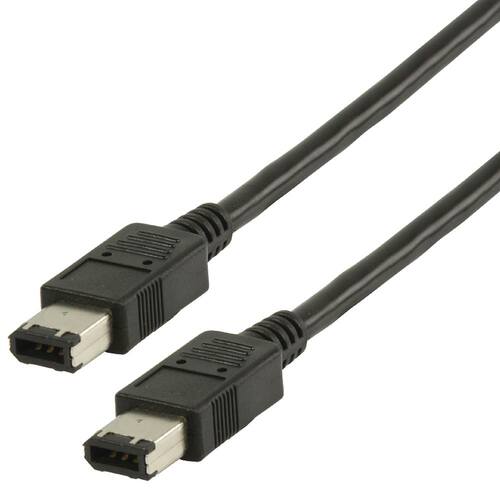 IEEE1394 firewire cable cord 6 pin to 6 pin 5ft 1.5M nickel-