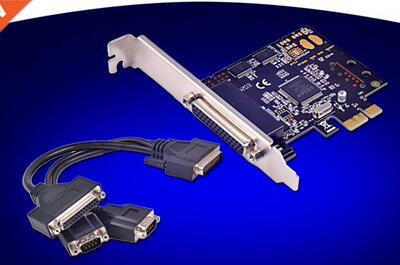 PCI-Express to 2 Ports Serial RS-232 COM + 1 Parallel LPT Ex