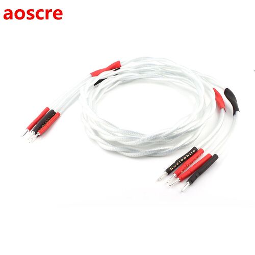 yter nordost HI-End 7N Silver Plated HIFI Speaker Cable Audi