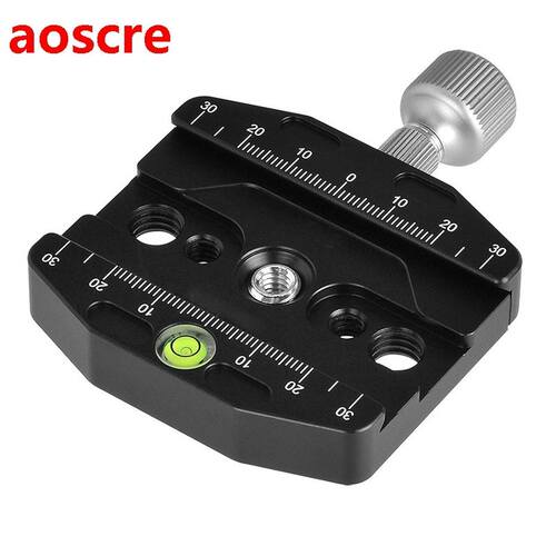 CL-70N Aluminum Alloy Quick Release QR Plate Clamp 3/8-Inch