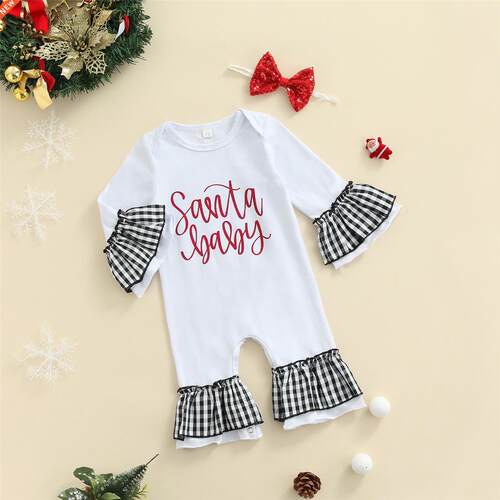 Citgeett Autumn Christmas Infant Baby Girls Casual Long Slee