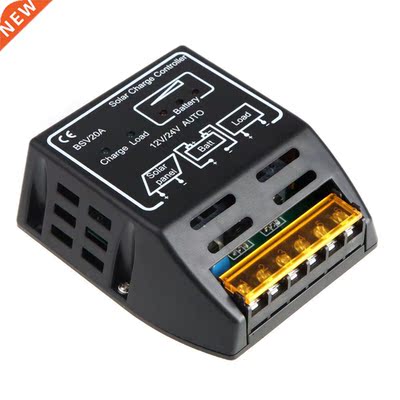 20A 12V / 24V attery Regulator Charge Controller Secure la