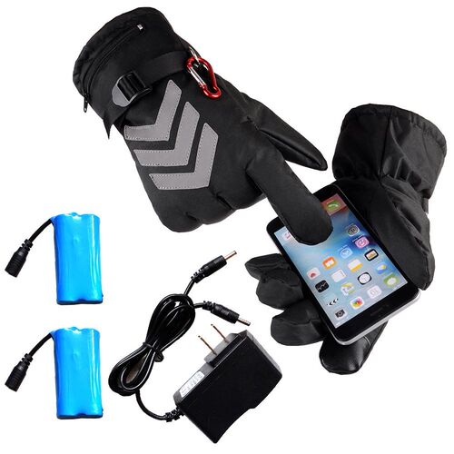 Outdoor Heated Gloves Battery Electric Heating Electric