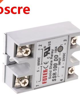 SSR-100 DD Solid State Relay Module 100A 3-32V DC Input 5-6