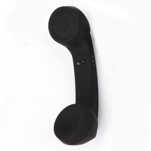 Mobile Phone Stereo Radiation Proof ABS Retro Accessories Bl
