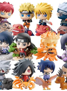 Naruto Shippuden Anime Model Figurine Sasuke Gaara POP Actio