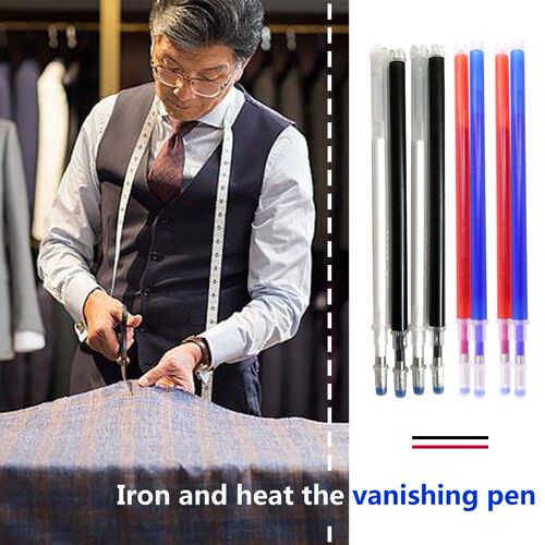 8pcs/lot Hot Erasable Gel Pen Wrap Fade Out DIY Patchwork Cr