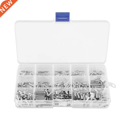 700Pcs/pack 14 Values 10-22 AWG Non-insulated Ferrule Copper