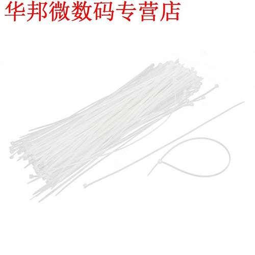 250pcs zelf zip met herbruikbare kabelbinders 00x4mm