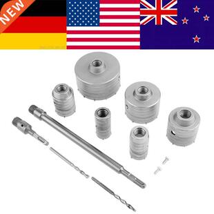 10Pcs TCT Core Drill Bit Extension Shank Tungsten Masonry Ho