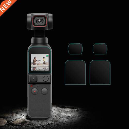 2pcs Tempered Glass Lens Protector wth 2pcs Screen Protecto