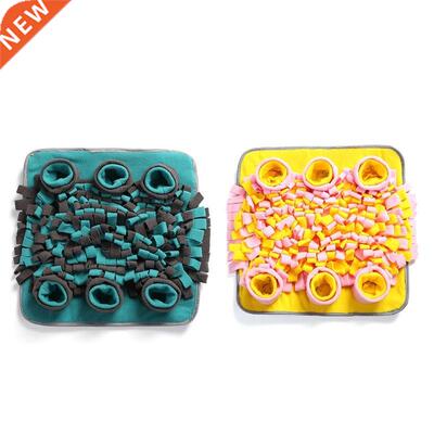 Square Shaped Dog Snuffle Feeding Mat Pet Nosework Training