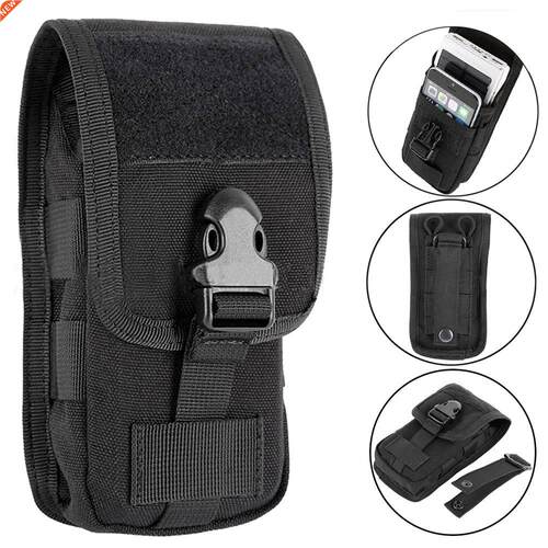 Tactical Double-layer Phone Pouch Hunting Camouflage Molle B