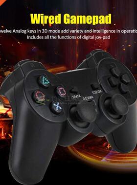 Wired Controller pads Sony PS2 Playstation2 Dual Shock Cons