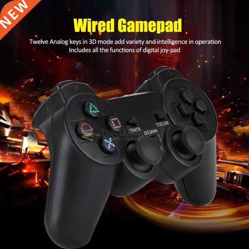 Wired Controller pads Sony PS2 Playstation2 Dual Shock Cons