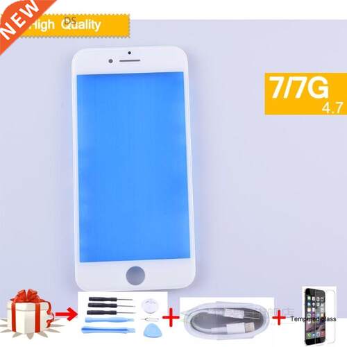 For iPhone 7 7g Touch Screen Digitizer GLSS Lens pnel Fron
