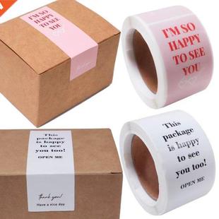 100pcs/Roll *9cm Thank You For Your Purchase Stickers For S