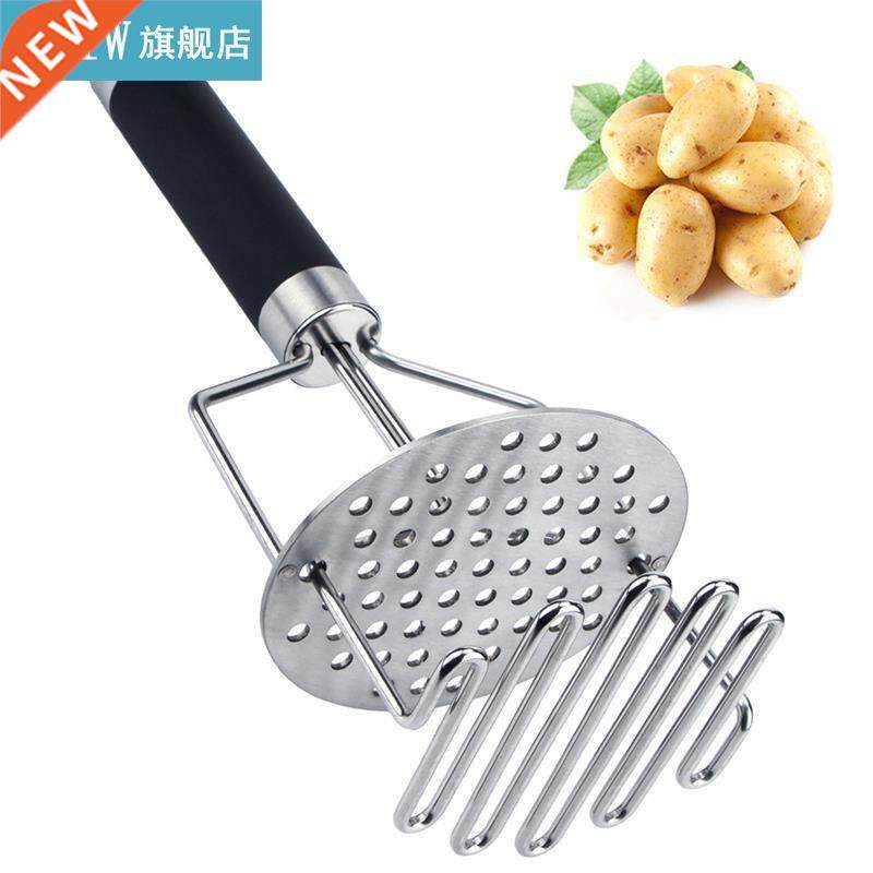 1pc potato masher multi-purpose stainless steel cooking mash