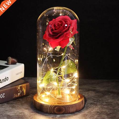 Drop shipping Galaxy Rose Artificial Flowers Beauty and the