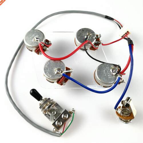 1 Set LP Electric Guitar Pickup Wiring Harness For EPI SG LP