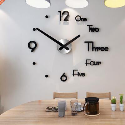 3D Wall Clock Modern Design  Digital Wall Clock Acrylic S