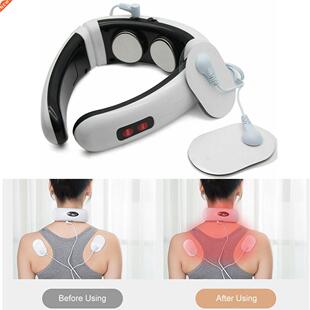 Electric Pulse Back and Neck Massager Far Infrared with Heat